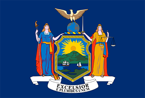 New York flag