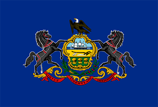 Pennsylvania flag